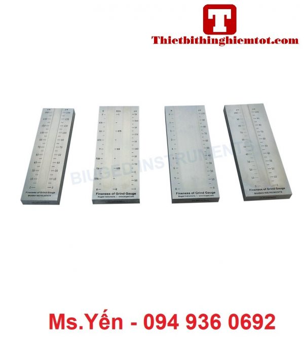 Thước đo độ mịn màng sơn 2 thang BGD242 hãng Biuged