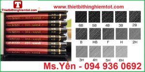 Bút chì đo độ cứng màng sơn Mitsubishi