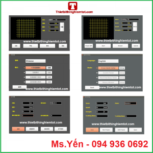 Phần mềm sử dụng thiết bị kiểm tra màng sơn đa năng