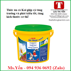 Thức ăn cá Koi Royal hũ 800g