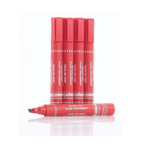 Bút thử sức căng bề mặt test nhanh giá trị 38 màu mực hồng