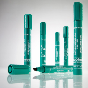 Bút thử sức căng bề mặt test nhanh giá trị 38 màu mực xanh lá