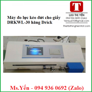 Máy đo lực kéo đứt DRKWL-30 hãng Drick