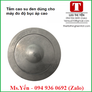 Tấm cao su đen cho máy đo độ bục