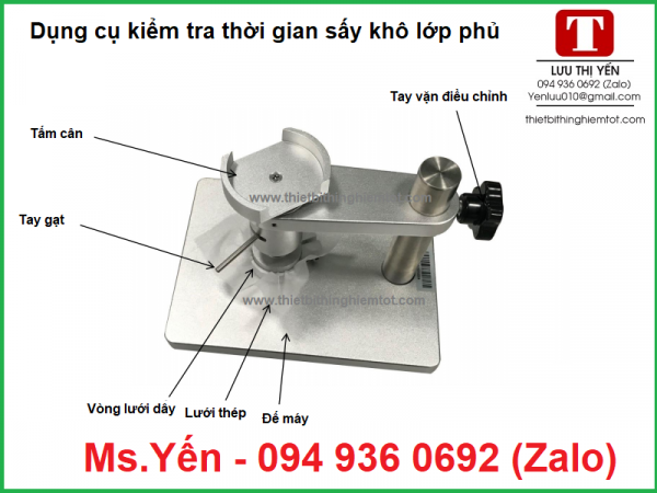 Dụng cụ kiểm tra thời gian sấy khô lớp phủ BGD264 hãng Biuged