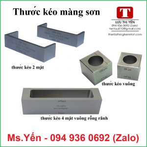 Thước kéo màng sơn khung vuông