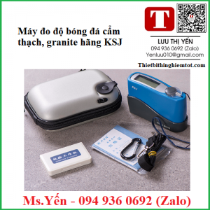 Máy đo độ bóng đá cẩm thạch granite hãng KSJ