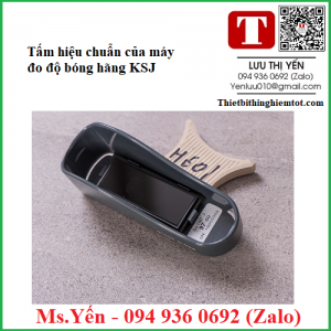 Tấm hiệu chuẩn máy đo độ bóng hãng KSJ