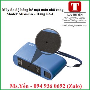 Máy đo độ bóng bề mặt nhỏ cong MG6-SA hãng KSJ