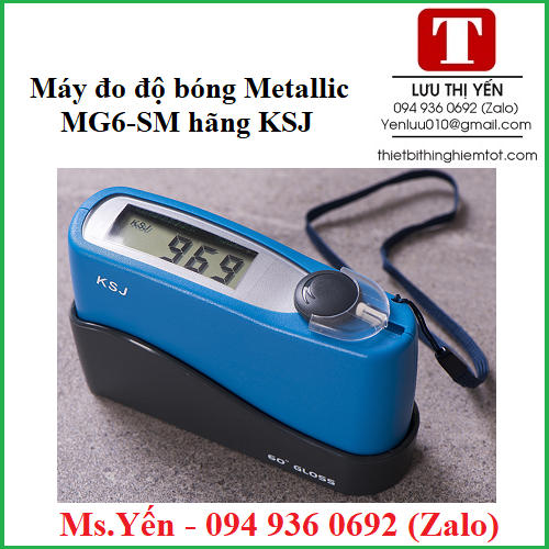 Máy đo độ bóng Metallic MG6-SM hãng KSJ