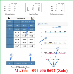 Phần mềm cho máy đo độ bóng hãng KSJ