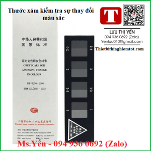 Thước xám kiểm tra sự thay đổi màu sắc sản phẩm
