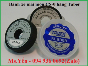 Bánh xe mài mòn CS-0 hãng Taber