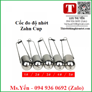 Cốc đo độ nhớt Zahn Cup