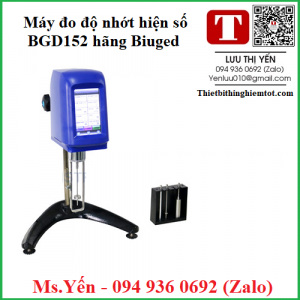 Máy đo độ nhớt hiện số BGD152 hãng Biuged