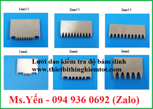 Lưỡi dao keiemr tra độ bám dính Trung Quốc