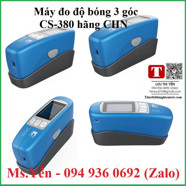 Máy đo độ bóng 3 góc CS-380 hãng CHN