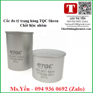 Cốc đo tỷ trọng VF2097 hãng TQC Sheen