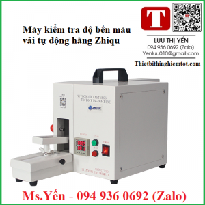 Máy kiểm tra độ bền màu vải tự động hãng Zhiqu