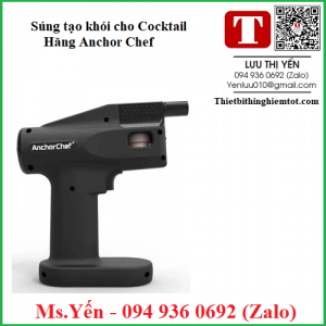 Súng tạo khói cho cocktail hãng Anchor Chef