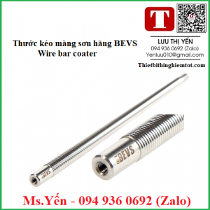 Thước kéo màng sơn hãng BEVS Wire bar coater