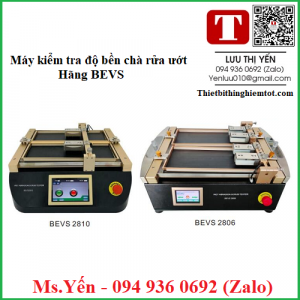 Máy kiểm tra độ bền chà rửa ướt hãng BEVS