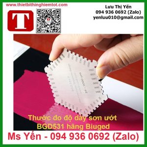Thước đo độ dày sơn ướt BGD531 hãng Biuged