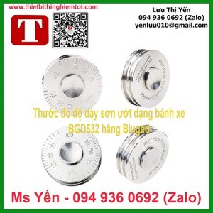 Thước đo độ dày sơn ướt dạng bánh xe BGD532 hãng Biuged