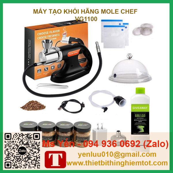Thiết bị tạo khói molec chef - Ảnh 3