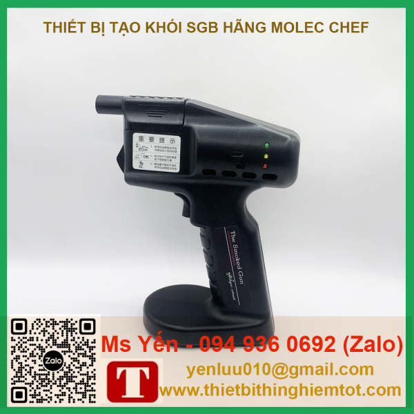 Súng tạo bong bóng khói SBG hãng Molec Chef - Ảnh 4
