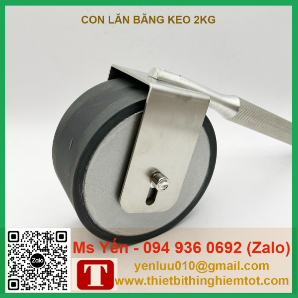 Con lăn 2kg kiểm tra độ bám dính băng keo - Ảnh 3