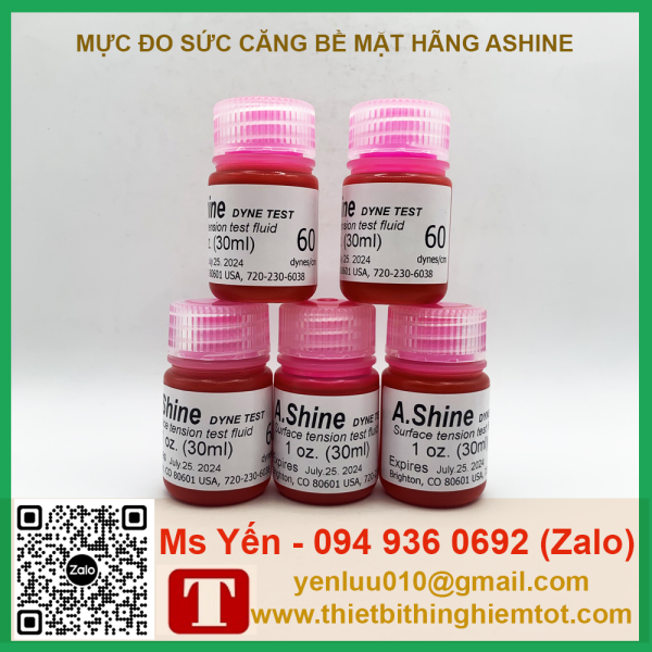 Mực kiểm tra sức căng bề mặt hãng Ashine - Ảnh 4