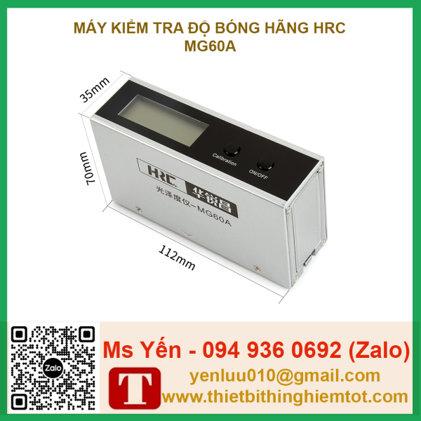 Thiết bị đo độ bóng MG60A - Ảnh 2