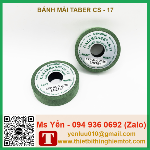 Dụng cụ kiểm tra độ mài mòn CS-17 - Ảnh 3