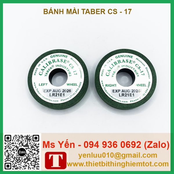 Dụng cụ kiểm tra độ mài mòn CS-17 - Ảnh 2