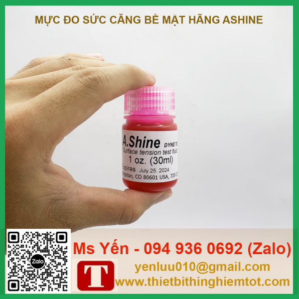 Mực kiểm tra sức căng bề mặt hãng Ashine - Ảnh 3