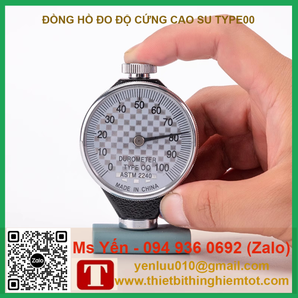Đồng hồ kiểm tra độ cứng cao su Type 00 - Ảnh 2