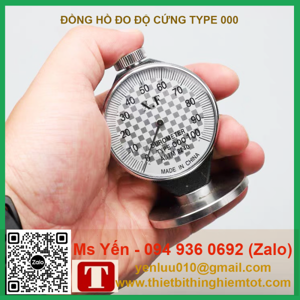 Đồng hồ test độ cứng cao su mềm - Ảnh 4