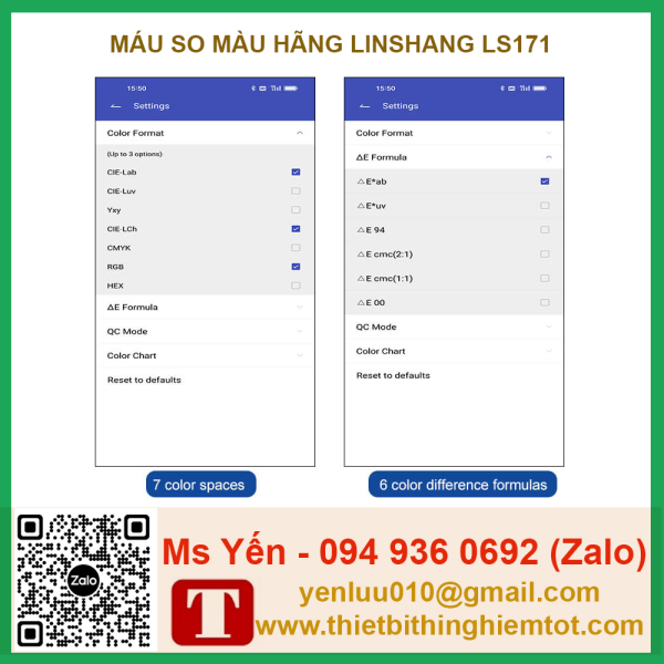 Máy so màu Mini LS171 Linshang - Ảnh 8