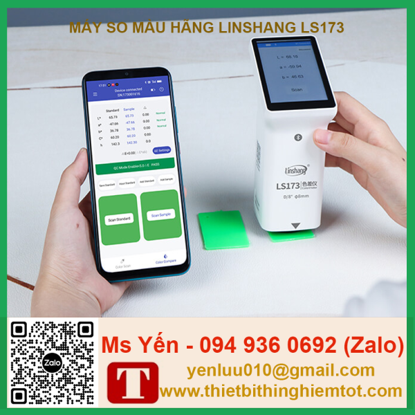 Máy so màu đa chức năng LS173 Linshang - Ảnh 4
