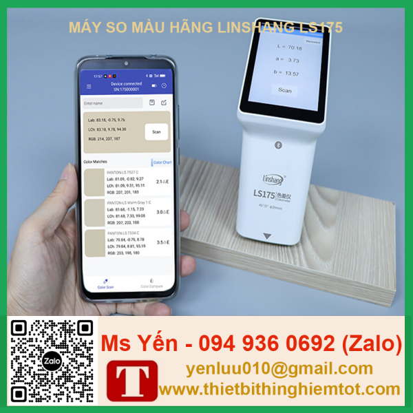 Máy so màu khẩu độ lớn LS175 Linshang - Ảnh 8