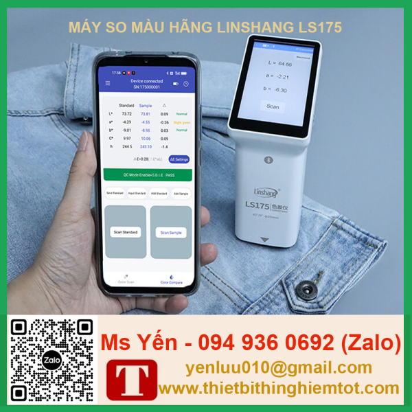 Máy so màu khẩu độ lớn LS175 Linshang - Ảnh 4