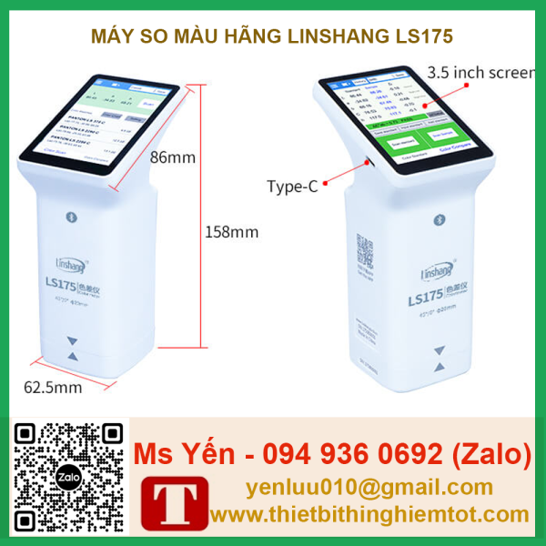 Máy so màu khẩu độ lớn LS175 Linshang - Ảnh 2