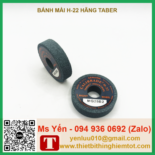 Đá mài mòn H-22 hãng Taber - Ảnh 4