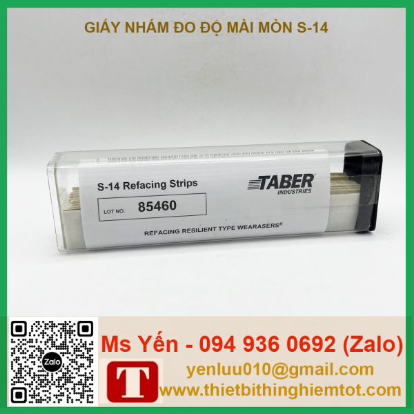 Giấy mài mòn S-14 hãng Taber - Ảnh 2
