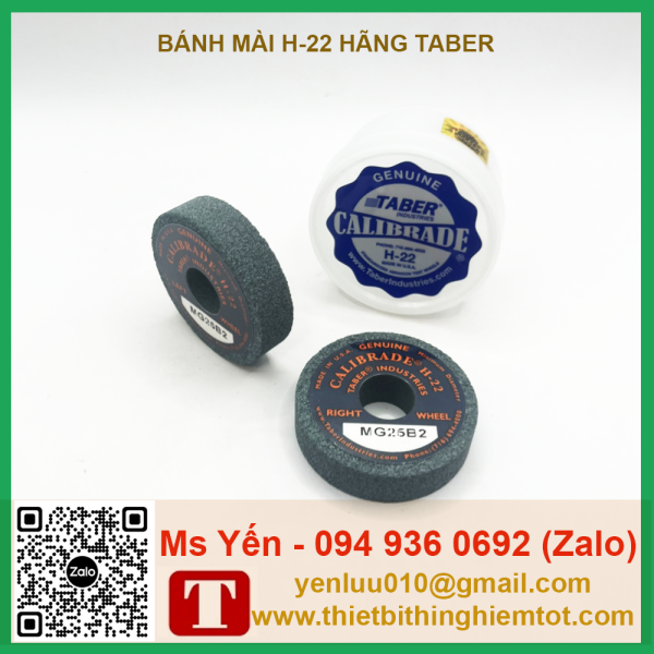 Đá mài mòn H-22 hãng Taber - Ảnh 2