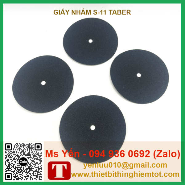 Giấy nhám S-11 hãng Taber - Ảnh 2