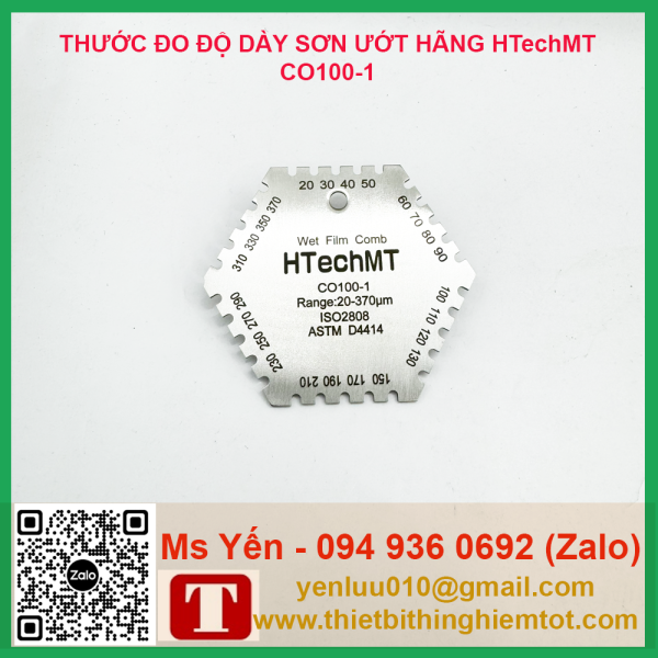 Thước đo độ dày sơn ướt 20-370um - Ảnh 3