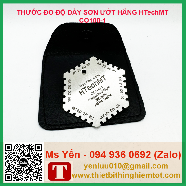 Thước đo độ dày sơn ướt 20-370um - Ảnh 2