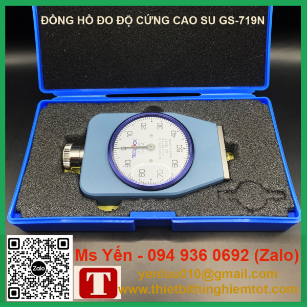 Đồng hồ Teclock GS-719N đo độ cứng cao su - Ảnh 4